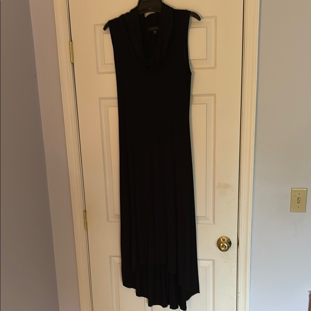 Karen Kane Black High Low Dress with scoop neck